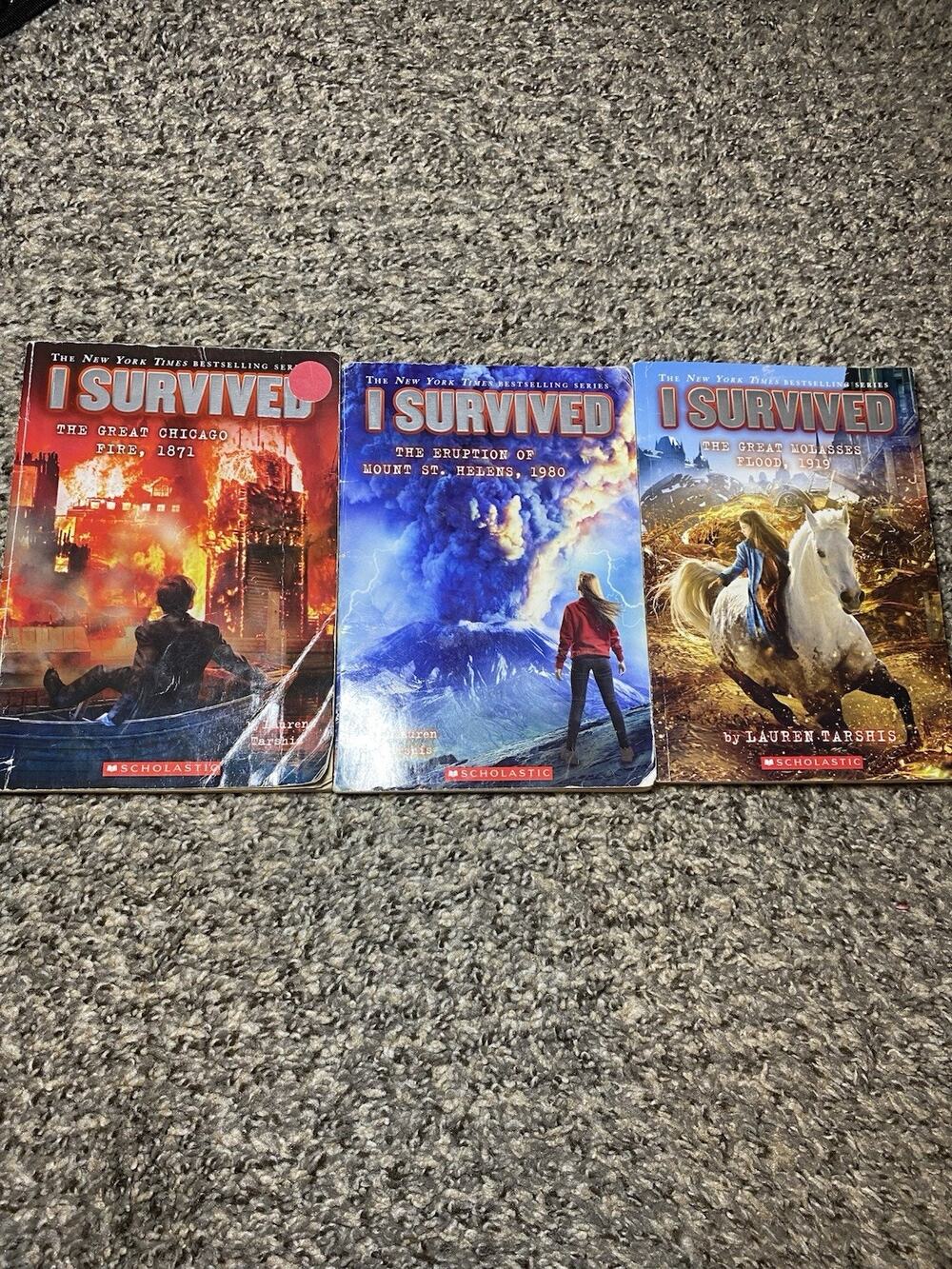 I Survived Graphic Novel books Lot of 3 - 1871, 1919, 1980